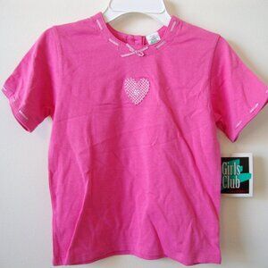 Healthtex Girls Short Sleeve Top/Shirt - Size XS(7) -  New w/Tags - 1990's NOS